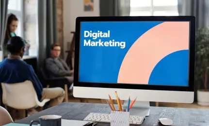 Professional digital marketing team planning online business strategy in Trivandrum