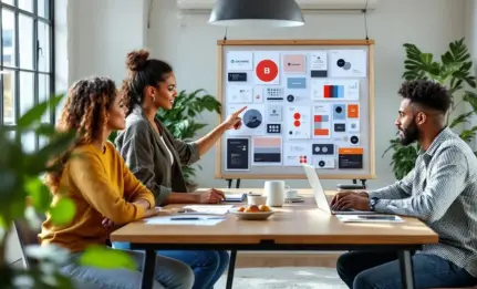 Professional branding strategy and business identity development