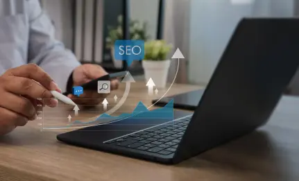 SEO professionals developing a digital growth strategy