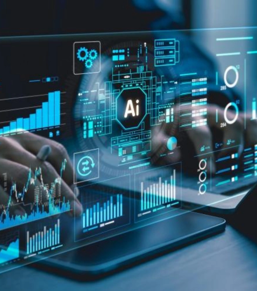Software developer working on artificial intelligence and machine learning solutions