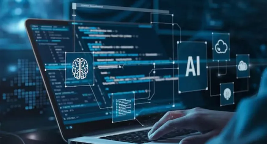 artificial intelligence digital transformation technology concept