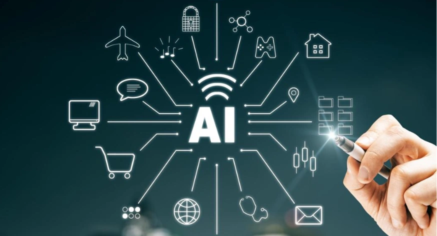 Futuristic artificial intelligence network supporting digital transformation