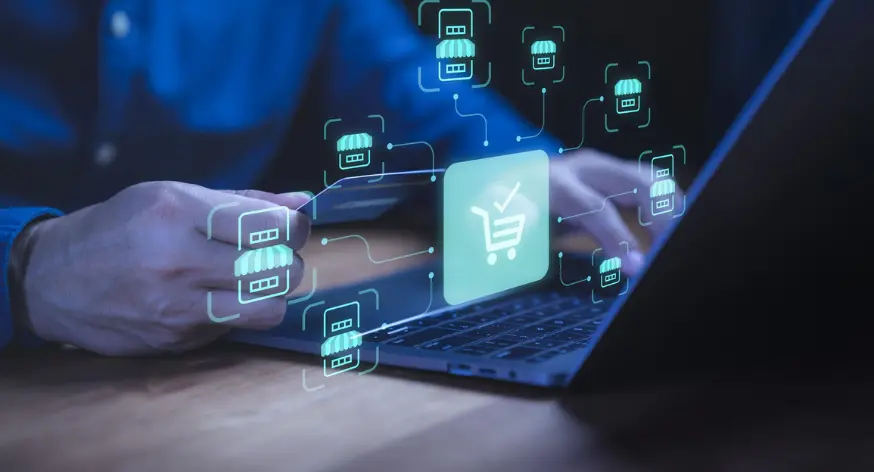 Secure online payment gateway integrated into an eCommerce website