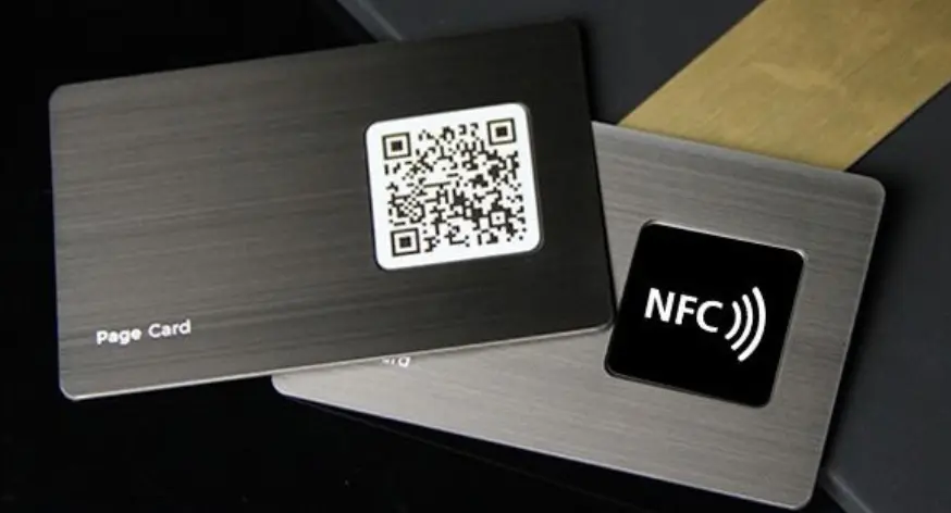 Professional NFC business card for networking