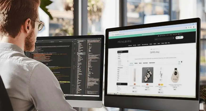 Business analytics dashboard for eCommerce website performance